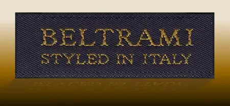 Taffeta Woven Labels Woven on Reverse Side