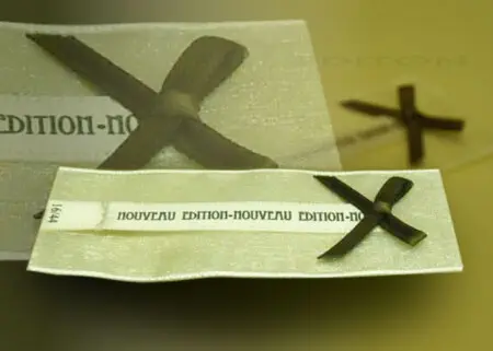 Custom Organza Ribbon Hang Tags