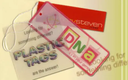 Plastic Hang Tags