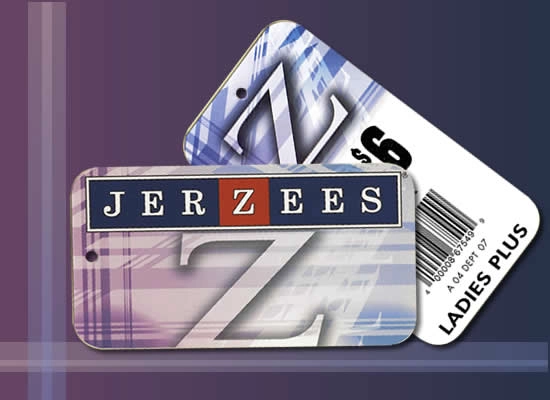 Integrated Barcoded Hang Tags